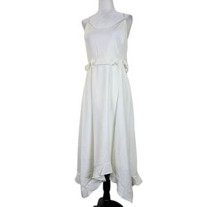 H by Halston Heritage Asymmetrical midi dress